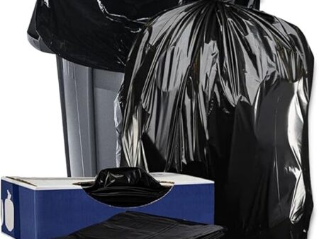 39 Xx Gallon Can Liners Black