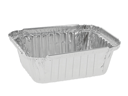 Aluminum Oblong Containers, 1 Lb