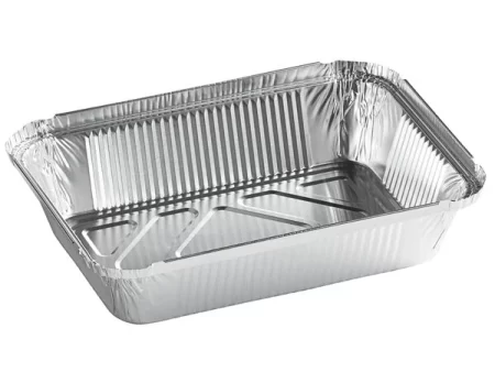 Aluminum Oblong Containers, 2.25 Lbs