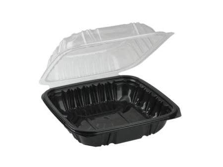 Black & Clear Container 8.5 X 8.5