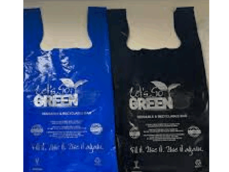 1/6 Reusable Plastic Black Bag 50 Mic