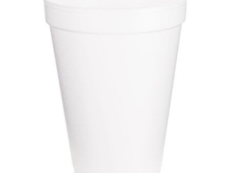 12J16 Oz Cup Wht Foam