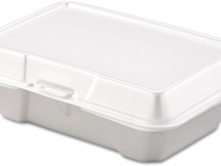 Cont Hinged 9 In Wht Foam 9X6x3