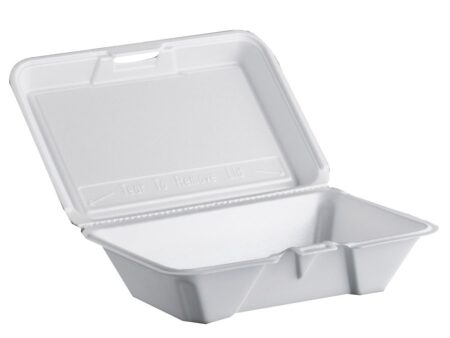 Cont Hinged 9.3In Shllw Wht 206