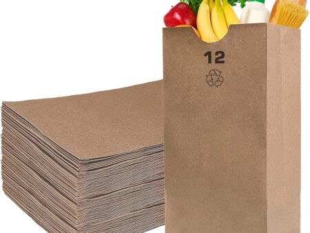 # 12 Paper Bag Brown