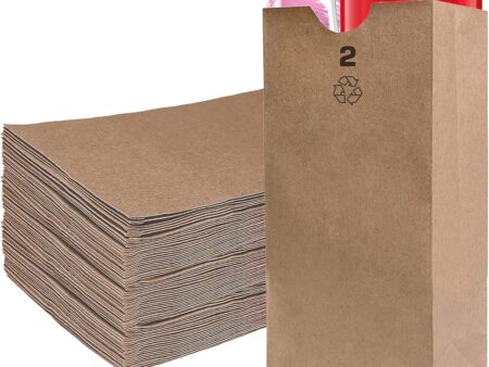 # 2 Paper Bag Brown