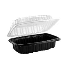 Black & Clear Container 9 X 6 BW96