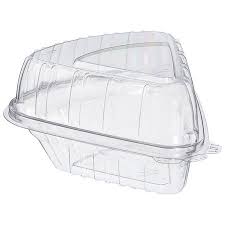 Clearseal 5" Hinged Clear Pie C54HT1