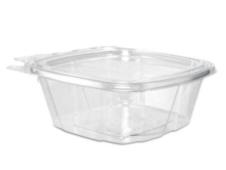 12 Oz Clear Hinged Container