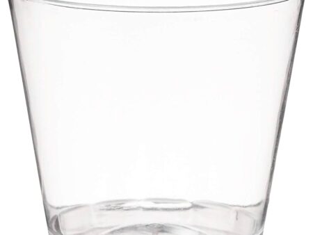2 Oz. Clear Plastic Shot Glass - 2500/Case