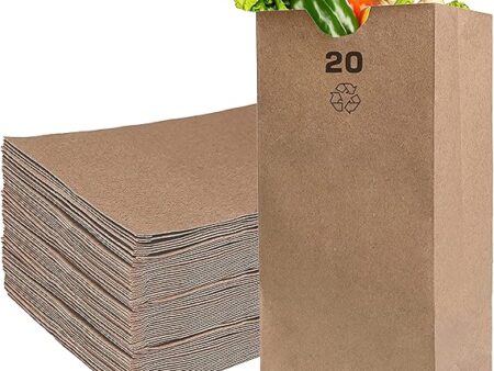 # 20 Paper Bag Brown