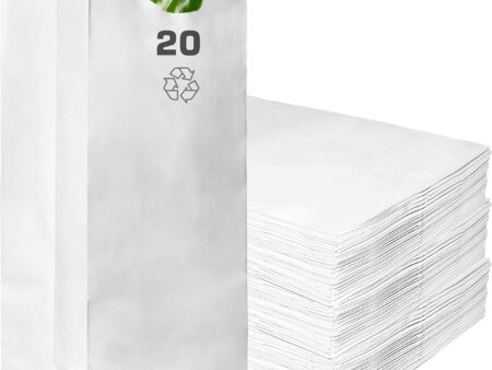 # 20 Paper Bag White