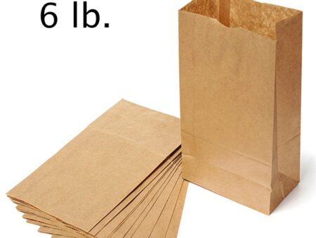 # 6 Paper Bag Brown