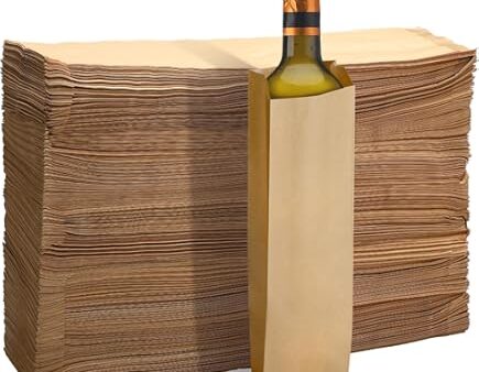 Quart Kraft Liquor Bags 500