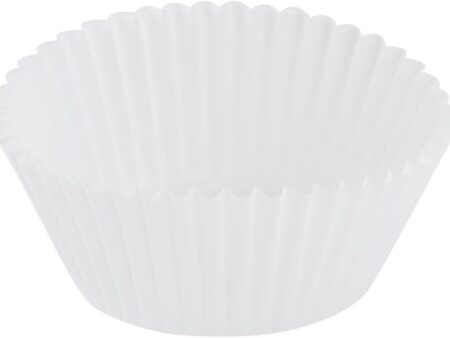 White Fluted Baking Cup 1 3/8" X 15/16" (Capacillo)